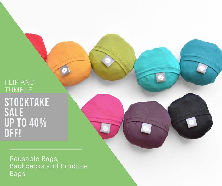 Stocktake Sale up to 40% off all Reusable Bags!