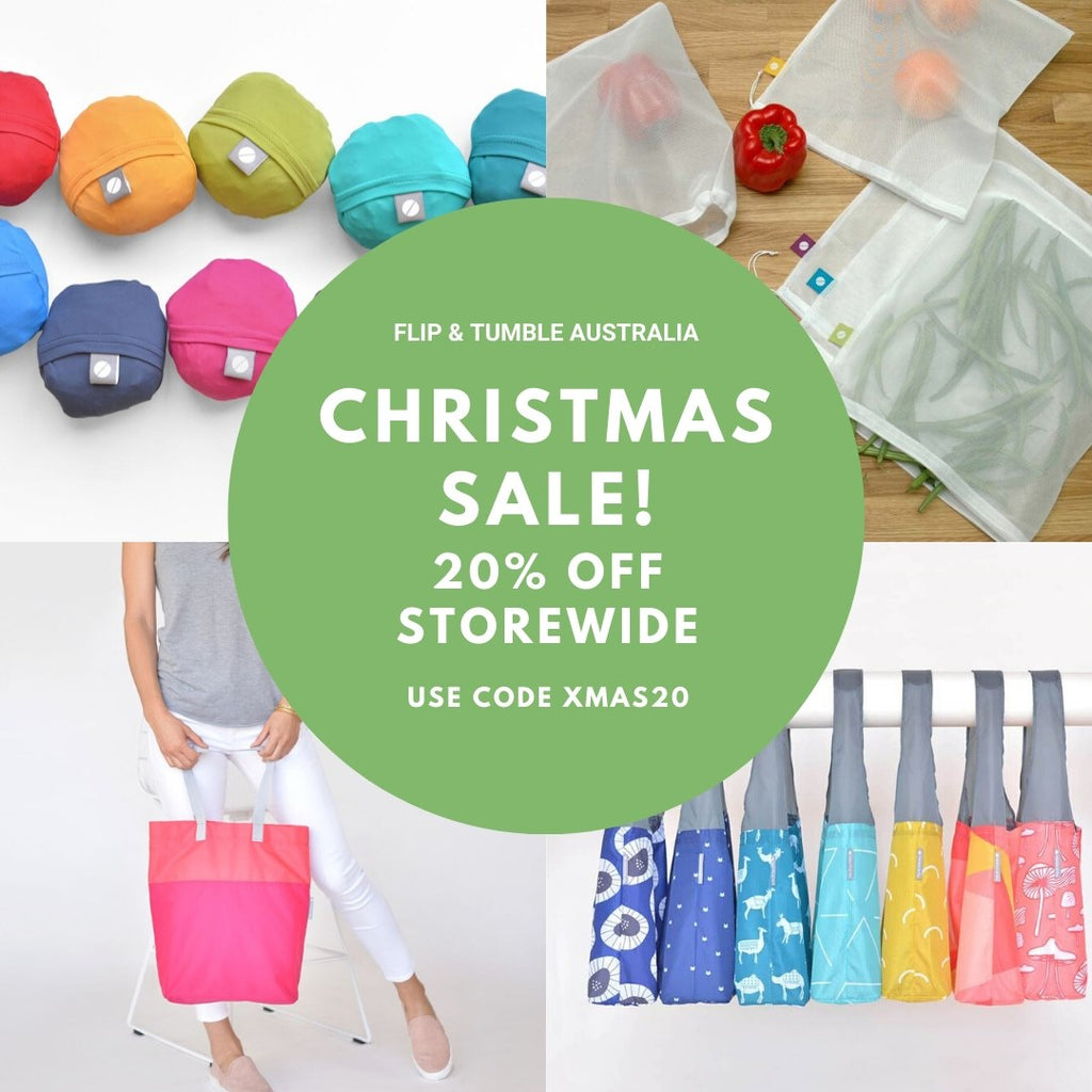 flip & tumble Christmas sale...the perfect sustainable gift this Christmas.
