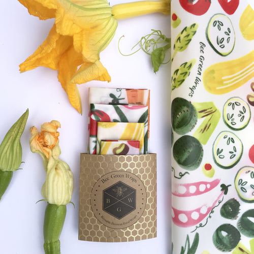 Starter 4 Pack Beeswax Wraps